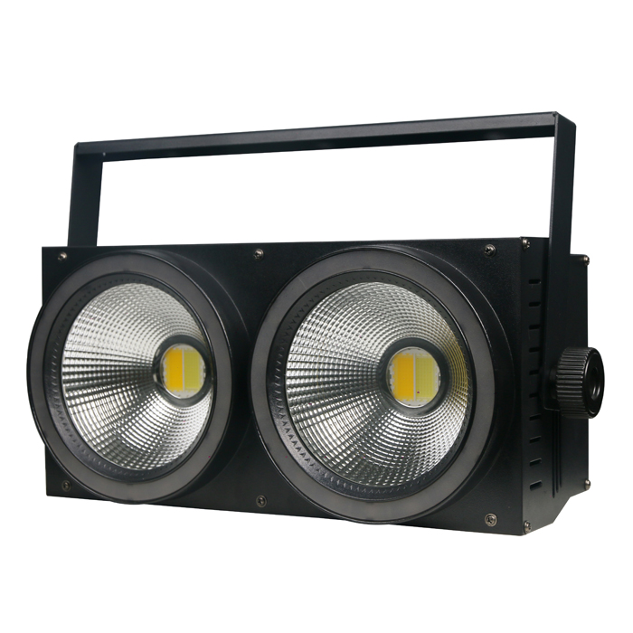 2*100W dual white LED blinde